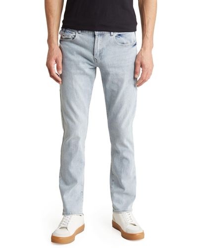 True Religion Geno Flap Pocket Slim Jeans - Blue