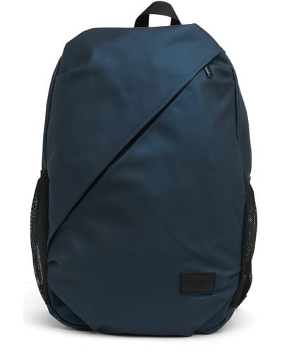 Duchamp Diagonal Zip Backpack - Blue