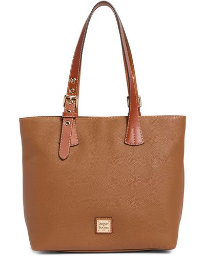 Dooney & Bourke Emily Leather Tote Bag - Brown