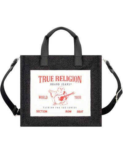 True Religion Medium Tote Bag - Black