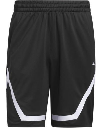 adidas Pro Block Basketball Shorts - Black