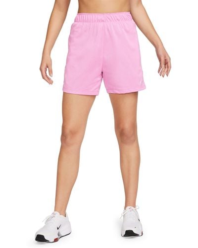 Nike Attack Dri-fit Fitness 5" Shorts - Pink