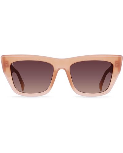Raen Marza 53mm Square Sunglasses - Pink