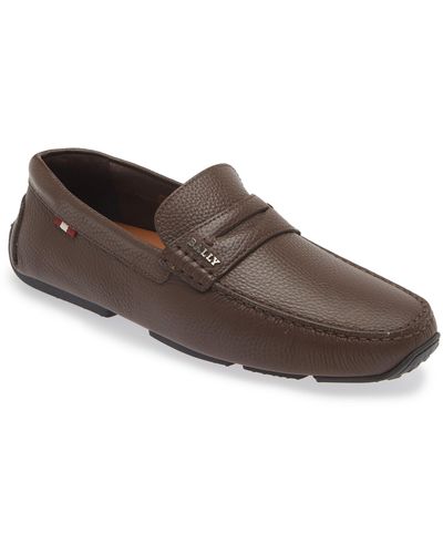 Bally Pavel Penny Driving Loafer - Brown