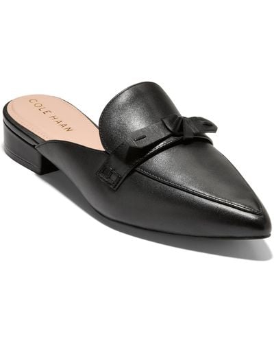Cole Haan Piper Bow Mule - Black