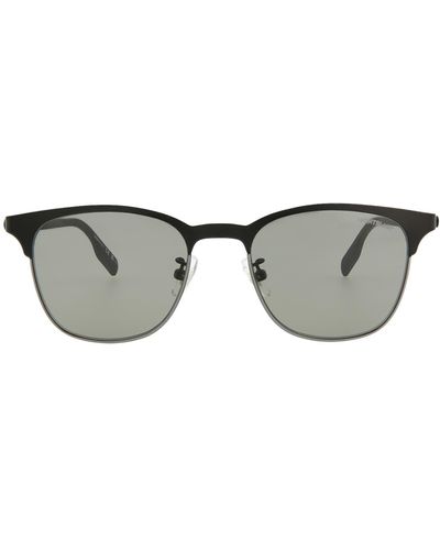Montblanc 53mm Square Sunglasses - Multicolor