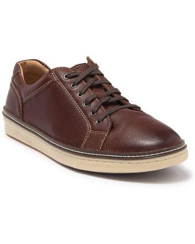 Johnston & Murphy Colby Lace To Toe Sneaker - Brown
