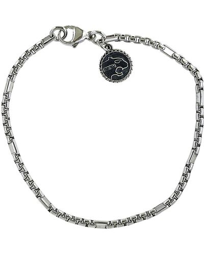 Effy Sterling Silver Box Chain Bracelet - White