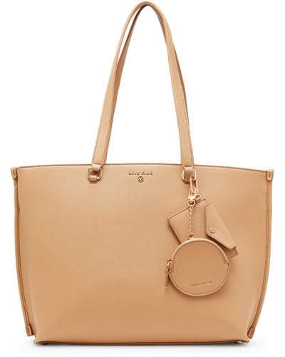 Anne Klein Textured Large Tote Bag - Natural