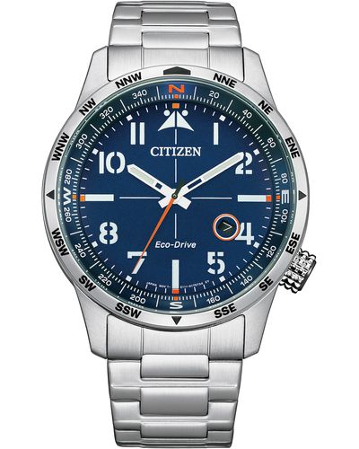 Citizen Eco-drive Stainless Steel Bracelet Watch - Gray