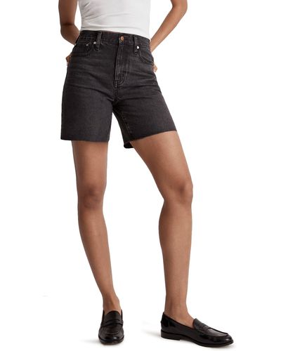 Madewell baggy Denim Shorts - Black