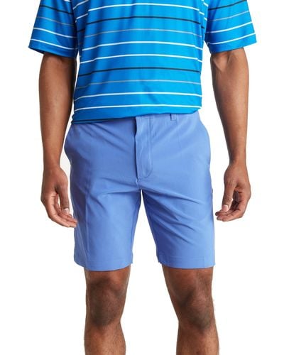 Callaway Golf® Callaway Golf 9" Flat Front Shorts - Blue