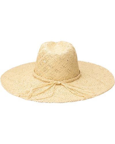 San Diego Hat Sun Dialed Woven Paper Hat - Natural