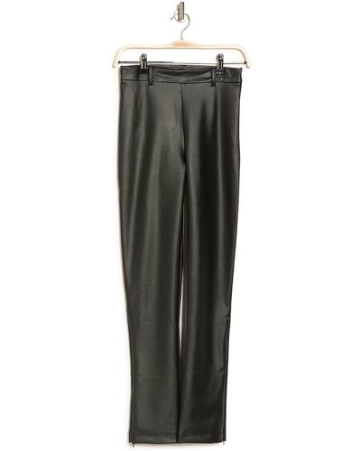 Ronny Kobo Gillian Faux Leather Pant In Black At Nordstrom Rack