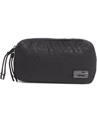 Hex Aspect Water Resistant Belt Bag - Black