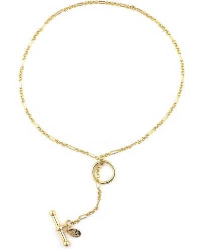 Rivka Friedman Figaro Chain Toggle Necklace - Multicolor