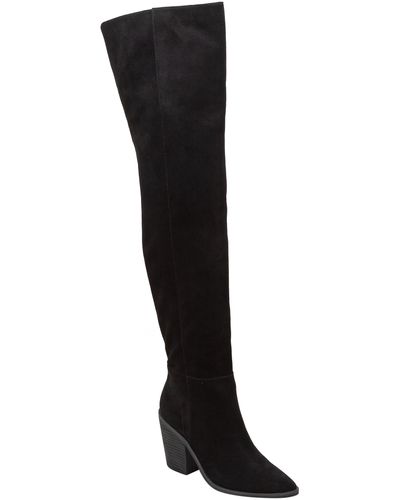 Lisa Vicky Maxi Over The Knee Boot - Black