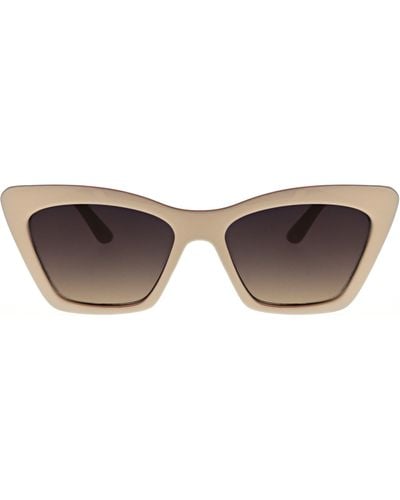 BCBGMAXAZRIA Cat Eye Sunglasses - Natural