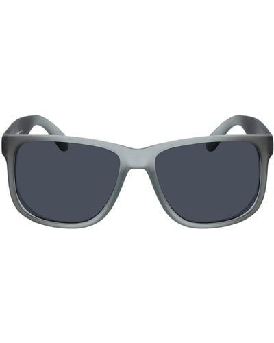 Cole Haan 55mm Matte Square Sunglasses - Gray