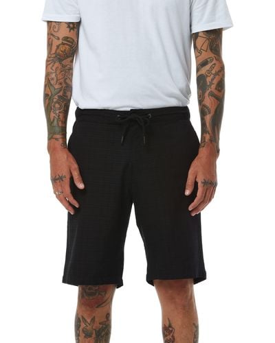 Ezekiel Hart Drawstring Shorts - Black