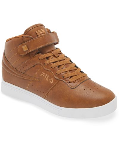 Fila Vulc 13 High Top Sneaker - Brown