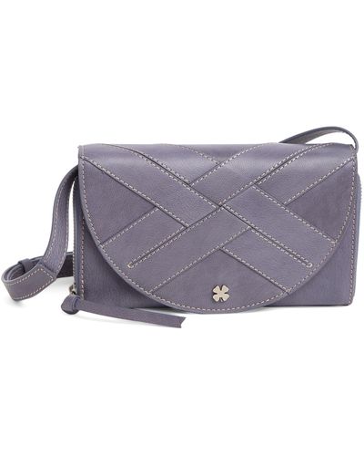 Lucky Brand Viva Leather Crossbody Bag - Purple