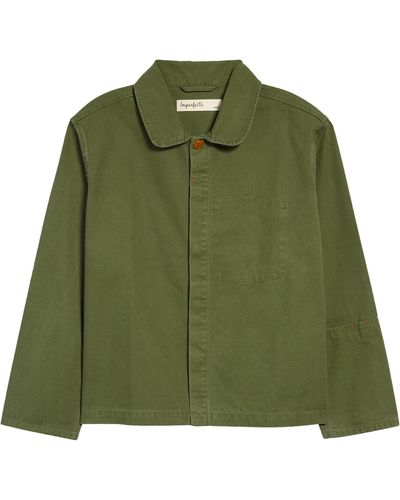 Imperfects Organic Cotton Chef's Shirt - Green