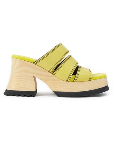 Miista Deanne Platform Sandal - Yellow
