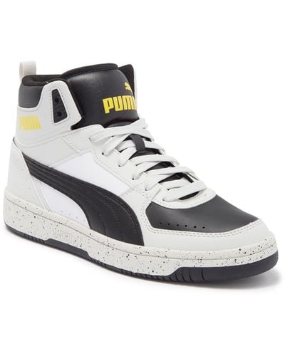 PUMA Rebound Joy High Top Sneaker - White