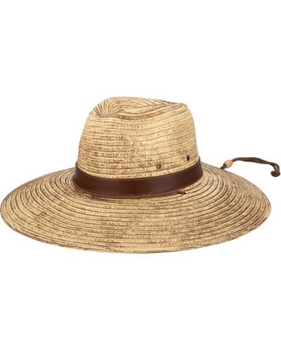 San Diego Hat Leather Band Fedora Hat - White