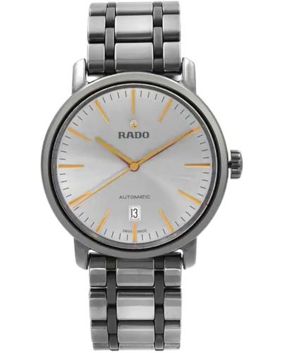Rado Ceramic Bracelet Strap Automatic Watch - Gray