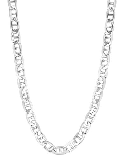 Effy Sterling Silver Mariner Chain Necklace - Blue