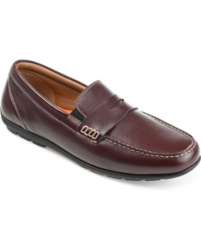 Thomas & Vine Woodrow Driving Loafer - Brown
