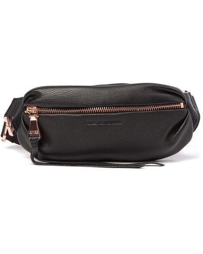 Aimee Kestenberg Milan Leather Belt Bag - Black