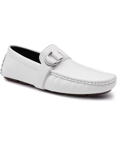 Aston Marc Charter Side Buckle Driver - White