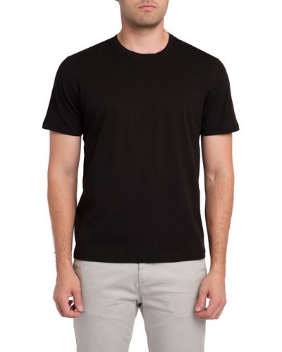 Zachary Prell Zachary Crewneck Cotton T-shirt - Black