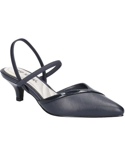 Easy Street Uunna Slingback Pump - Blue