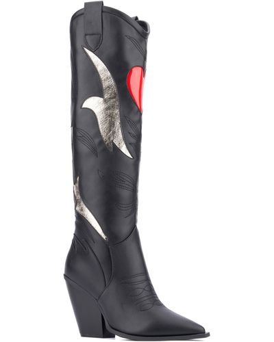 Olivia Miller Blushing Beauty Western Boot - Black