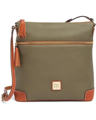 Dooney & Bourke Tassel Crossbody Bag - Green