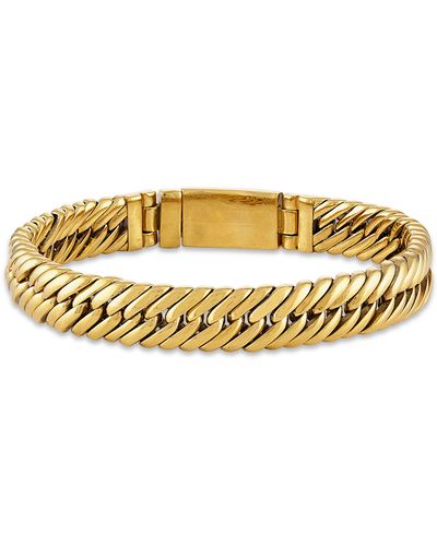 Esquire Snake Chain Bracelet - Metallic