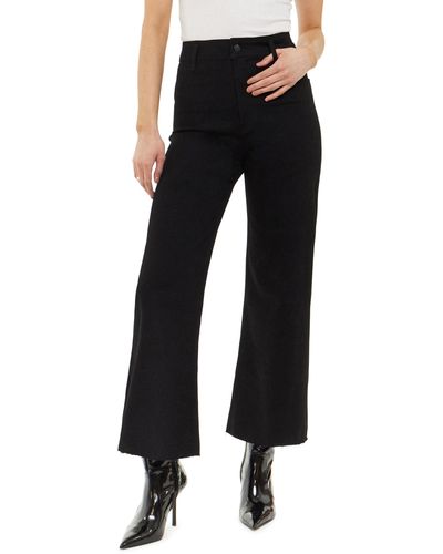 Articles of Society Carine Wide Leg Jeans - Black