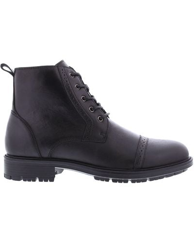 English Laundry Saint Combat Boot - Black