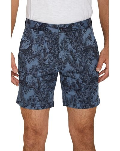 Slate & Stone Slate And Stone 7" Inch Cotton Ross Short - Blue