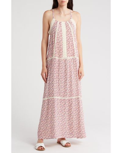 FRNCH Acacia Floral Strappy Sundress - Pink