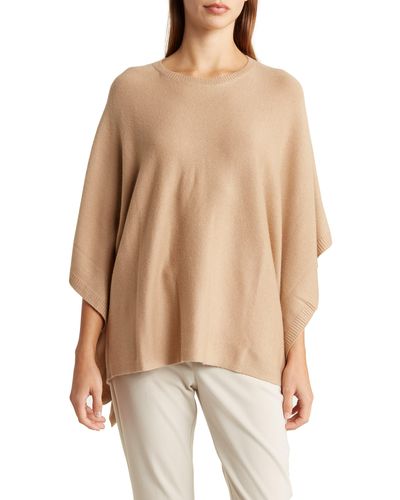 Vince Wool & Cashmere Blend Sweater Topper - Brown