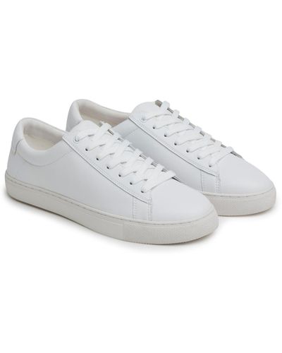 7 For All Mankind Leather Cupsole Sneaker - White