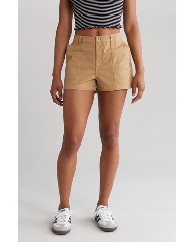 Abound Mid Rise Utility Shorts - Multicolor