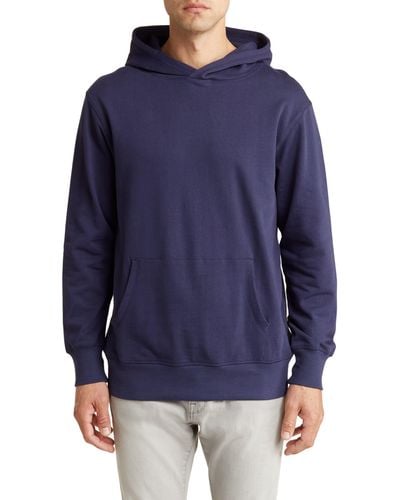 Slate & Stone French Terry Pullover Hoodie - Blue