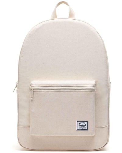 Herschel Supply Co. Cotton Casuals Daypack Backpack - White
