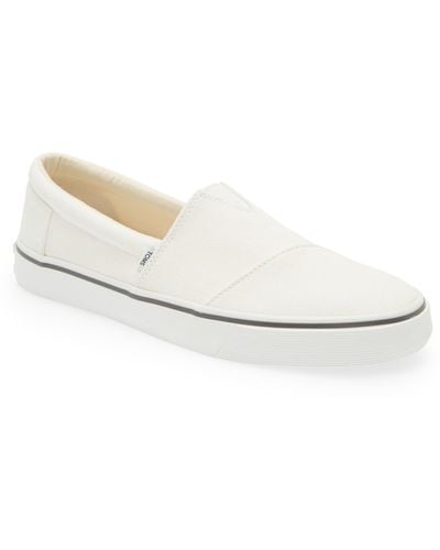 TOMS Alparagata Slip-on Sneaker - White